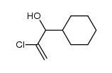 2-chloro-1-cyclohexyl-2-propen-1-ol结构式