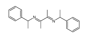 (+)-N,N'-bis((R)-1-phenylethyl)-2,3-butanediimine Structure