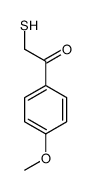 2-巯基-1-(4-甲氧基苯基)乙酮结构式