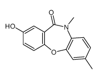 8-hydroxy-2,5-dimethylbenzo[b][1,4]benzoxazepin-6-one结构式