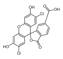 2',7'-dichloro-3',6'-dihydroxy-1-oxospiro[2-benzofuran-3,9'-xanthene]-5-carboxylic acid Structure