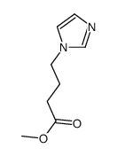 methyl 4-imidazol-1-ylbutanoate结构式