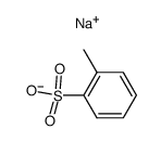 o-Toluenesulfonic acid, sodium salt结构式
