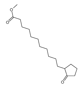 methyl 11-(2-oxocyclopentyl)undecanoate结构式