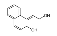 3-[2-(3-hydroxyprop-1-enyl)phenyl]prop-2-en-1-ol Structure