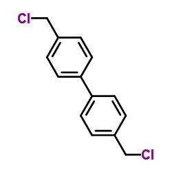 4,4'-Bis(chloromethyl)biphenyl Structure