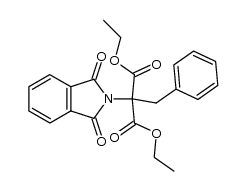 benzyl-phthalimido-malonic acid diethyl ester结构式