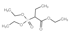 Butanoic acid,2-(diethoxyphosphinyl)-, ethyl ester structure