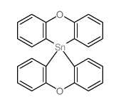 10,10'-Spirobi[10H-phenoxastannin](9CI)结构式