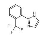2-(2-三氟甲基苯基)-1H-咪唑结构式
