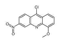 9-chloro-5-methoxy-3-nitroacridine Structure