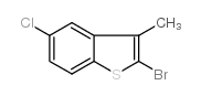 2-溴-5-氯-3-甲基苯并[B]噻酚结构式