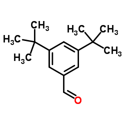 3,5-双(叔丁基)苯甲醛结构式