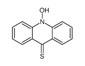10-hydroxyacridine-9-thione结构式