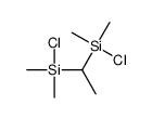 1,1-双二甲基氯硅基化乙烷结构式
