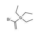 (α-bromovinyl)triethylsilane Structure