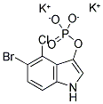 5-溴-4-氯-3-吲哚磷酸结构式