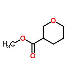 四氢-2H-吡喃-3-羧酸甲酯结构式