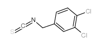 3,4-二氯苄基异硫氰酸酯结构式