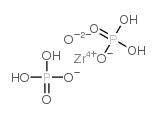 zirconium bis(dihydrogenorthophosphate) oxide Structure