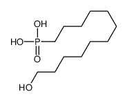 12-hydroxydodecylphosphonic acid Structure