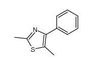 2,5-Dimethyl-4-phenylthiazole结构式