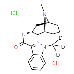 7-羟基格拉司琼-d3盐酸盐结构式
