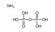 diphosphoric acid, ammonium salt Structure