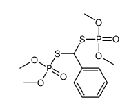 bis(dimethoxyphosphorylsulfanyl)methylbenzene Structure