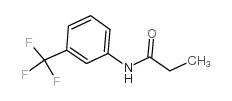 N-[3-(trifluoromethyl)phenyl]propanamide Structure