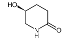 (S)-5-羟基哌啶-2酮结构式