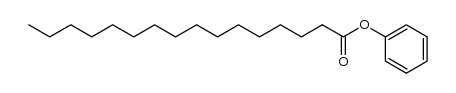 phenyl palmitate Structure