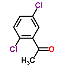 2,5-二氯苯乙酮结构式
