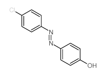 Phenol,4-[2-(4-chlorophenyl)diazenyl]-结构式