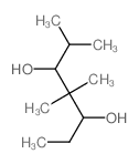 2,4,4-trimethylheptane-3,5-diol结构式