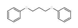 1,3-双(苯基硫代)丙烷结构式
