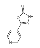 5-(吡啶-4-基)-1,3,4-噁二唑-2(3H)-酮结构式
