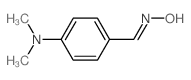 Benzaldehyde,4-(dimethylamino)-, oxime Structure