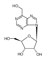 6-hydroxymethylpurine riboside结构式