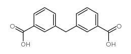Benzoic acid,3,3'-methylenebis- Structure