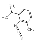 2-异丙基-6-甲基异硫氰酸苯酯结构式