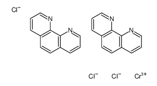 chromium(3+),1,10-phenanthroline,trichloride Structure