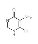 4-羟基-5-氨基-6-氯嘧啶结构式