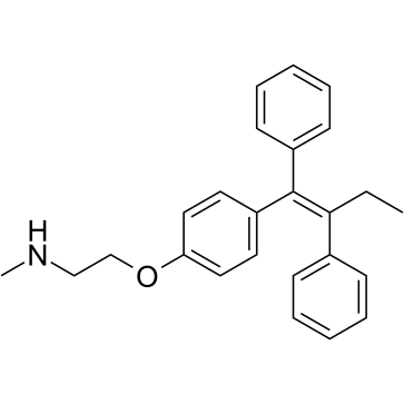 N-Desmethyltamoxifen结构式