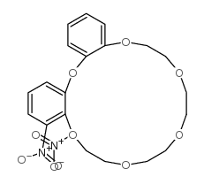 cis-4,4'-Dinitrodibenzo-18-crown-6 Structure