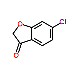 5-Bromobenzofuran-3-one Structure