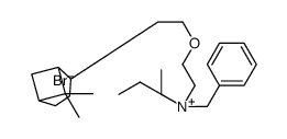 benzyl-[2-[2-(6,6-dimethyl-4-bicyclo[3.1.1]heptanyl)ethoxy]ethyl]-diethylazanium,bromide结构式