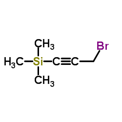 silane, (3-bromo-1-propynyl)trimethyl- Structure