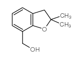 (2,2-二甲基-2,3-二氢-1-苯并呋喃-7-基)甲醇结构式