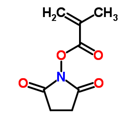 甲基丙烯酸 N-琥珀酰亚胺酯结构式